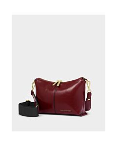 Katie Loxton Laila Suedette Clutch - Chocolate